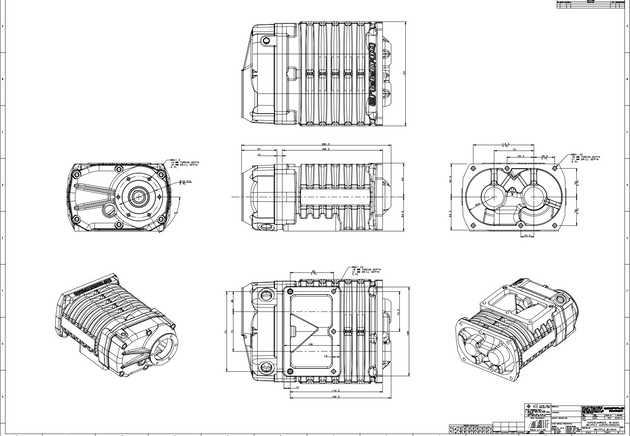 W100AX dimension drawing