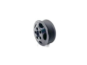 Whipple Superchargers - Whipple 4.000" 8-Rib 5-Bolt Supercharger Pulley - Black
