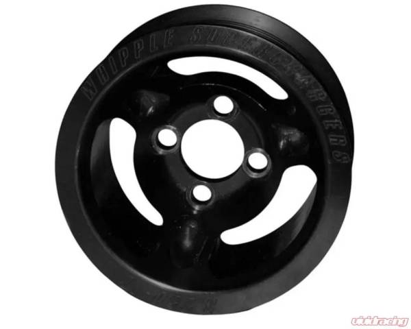 Whipple Superchargers - 10-Rib Super Charger 4 Bolt Pulley 2.750" Black - SCP-102750-4