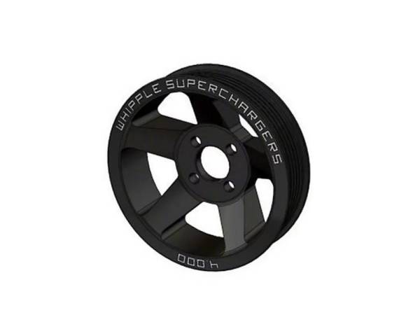 Whipple Superchargers - 10-Rib Super Charger Pulley 3.125" Black Ford Mustang Shelby GT500 2007-2014 - SCP-103125-SGT