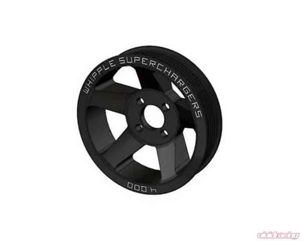 Whipple Superchargers - 10-Rib Super Charger Pulley 2.875" Black Ford Mustang Shelby GT500 2007-2014 - SCP-102875-SGT