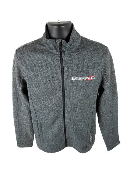 OGIO GREY FLEECE JACKET – EMBROIDERED OG WHIPPLE LOGO
