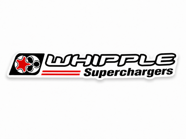 Whipple Superchargers - Whipple Die-Cut Windshield Decal - 42 Inch