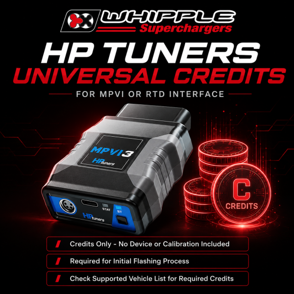 Whipple Superchargers - HP Tuners Universal Credits for MPVI or RTD Interface