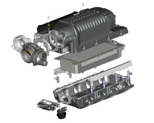Whipple Superchargers - GM LSX Rear Feed 3.3L Supercharger Intercooled Hot Rod Kit w/ 10 rib W200AX - WK-1821 - Image 3