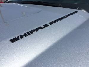 Laser-Cut 3D Whipple Supercharged Decal - Image 2