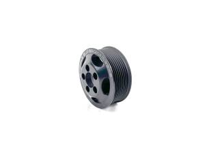 8-Rib Super Charger 5 Bolt Pulley 3.375" Black - SCP-83375-5