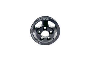 6-Rib 5 Bolt Pulley 4.375" Black - SCP-64375-5