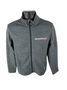 OGIO GREY FLEECE JACKET – EMBROIDERED OG WHIPPLE LOGO