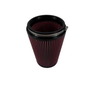 Whipple High Flow Universal Conical Air Filter | 9-Inch Length | Washable & Reusable