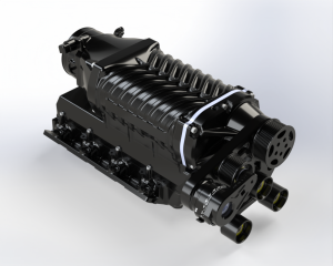 Whipple Superchargers - Whipple Gen 6 3.8L Rear Feed Top-Mount Hot Rod Supercharger Kit for Chevy LS1/LS3/LS7 - Image 1