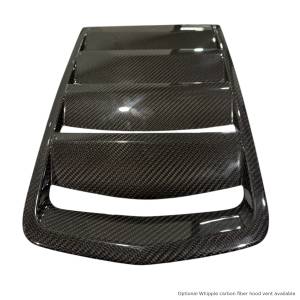 Optional Whipple Carbon Fiber Hood Vent Available