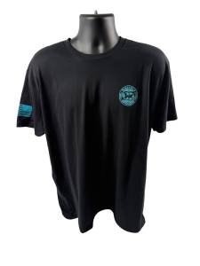 Whipple Superchargers - Whipple Lightning Short Sleeve T-Shirt - Black with Teal Logo - Image 2